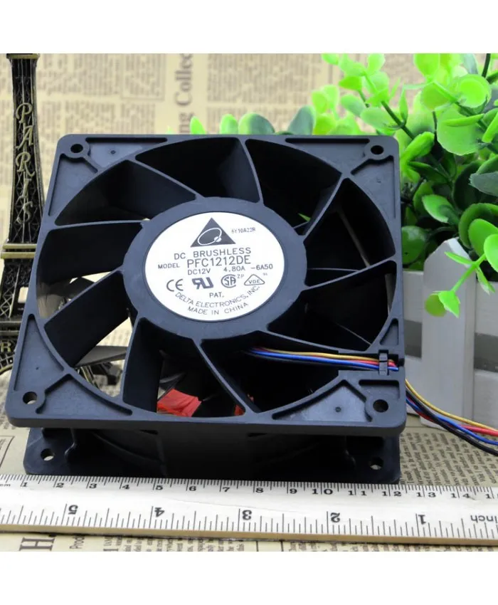 delta PFC1212DE 12V 4.8A 12CM cooling fan delta PFC1212DE 12V 4.8A 12CM cooling fan