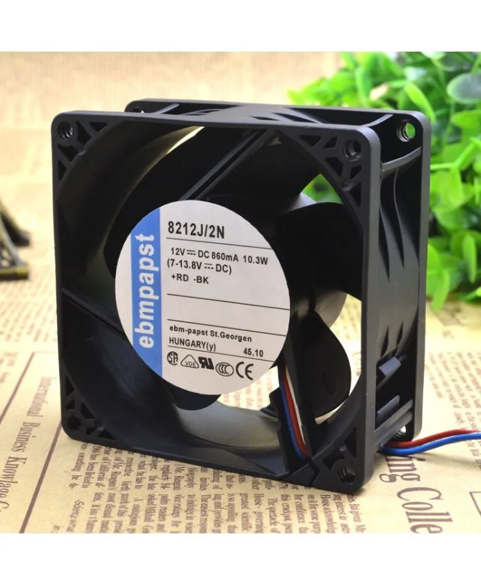 EBMPAPST 8212J/2N 12V 10.3W Cooling fan EBMPAPST 8212J/2N 12V 10.3W Cooling fan