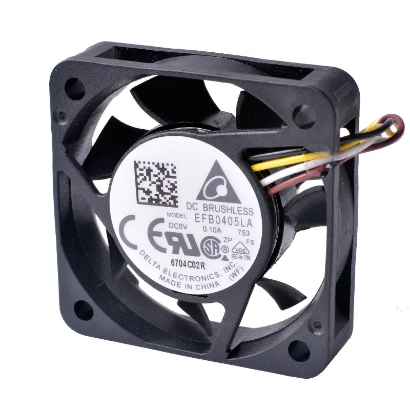 DELTA EFB0405LA 5V 0.10A 4CM silent ball fan DELTA EFB0405LA 5V 0.10A 4CM silent ball fan