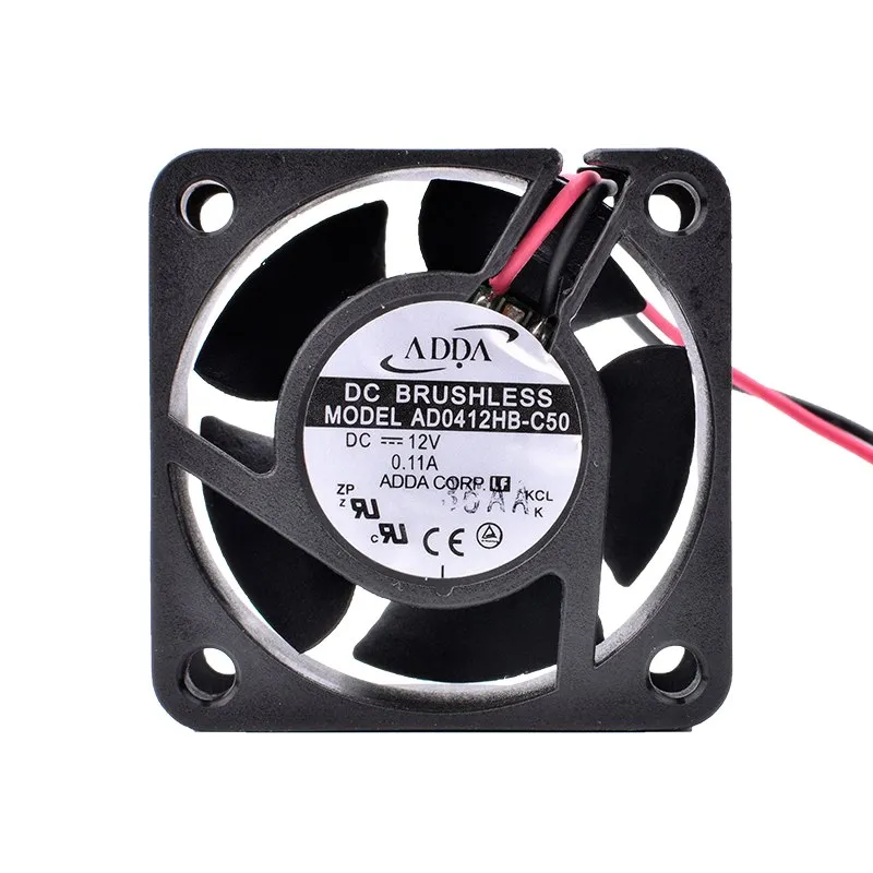 ADDA AD0412HB-C50 12V 0.11A Double ball silent cooling fan ADDA AD0412HB-C50 12V 0.11A Double ball silent cooling fan