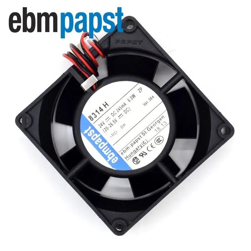 Ebmpapst 8314H DC24V 6.0W inverter double ball bearing fan Ebmpapst 8314H DC24V 6.0W inverter double ball bearing fan