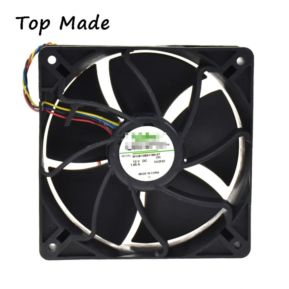 NIDEC W12E12BS11B5-57 12VDC 1.65A 4pin PWM cooling fan NIDEC W12E12BS11B5-57 12VDC 1.65A 4pin PWM cooling fan