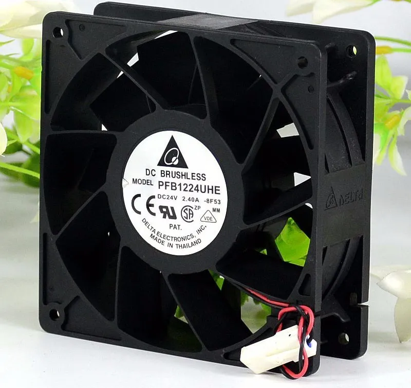 Delta PFB1224UHE DC24V 2.40A inverter cooling fan Delta PFB1224UHE DC24V 2.40A inverter cooling fan