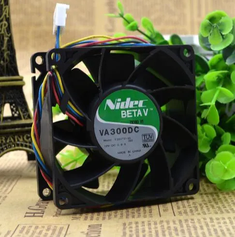 Nidec BETAV VA300DC V35072-35 DC12V 0.9A 4 Wire Cooling Fan Nidec BETAV VA300DC V35072-35 DC12V 0.9A 4 Wire Cooling Fan