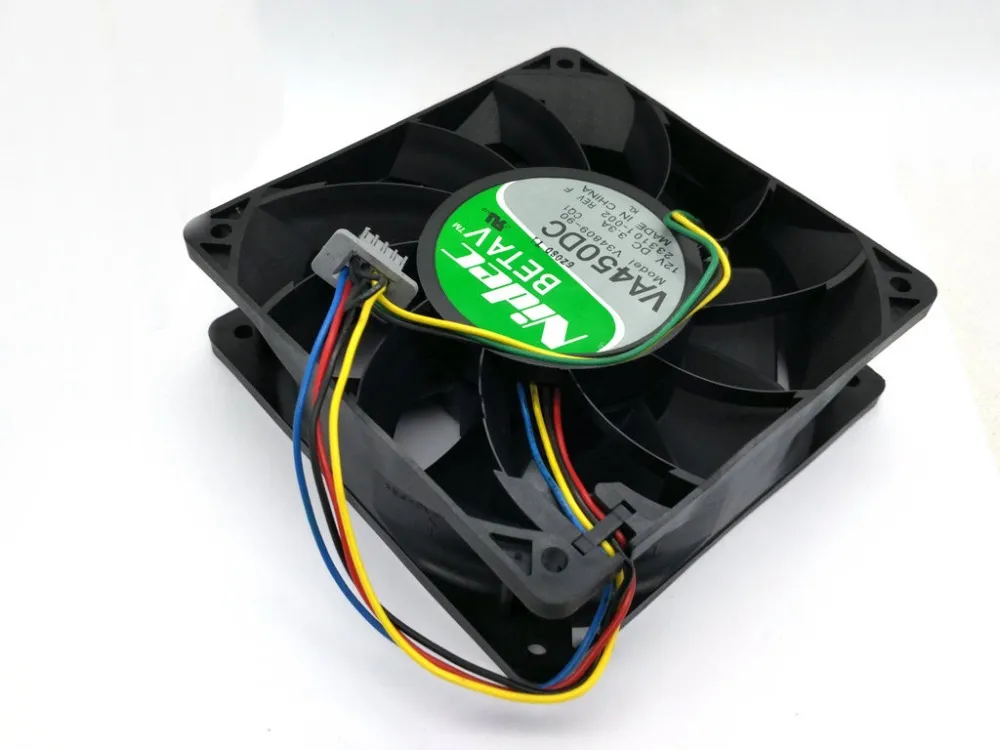 Nidec VA450DC V34809-90 12CM 12V 3.3A violence mining machine Computer Server cooling fan Nidec VA450DC V34809-90 12CM 12V 3.3A violence mining machine Computer Server cooling fan
