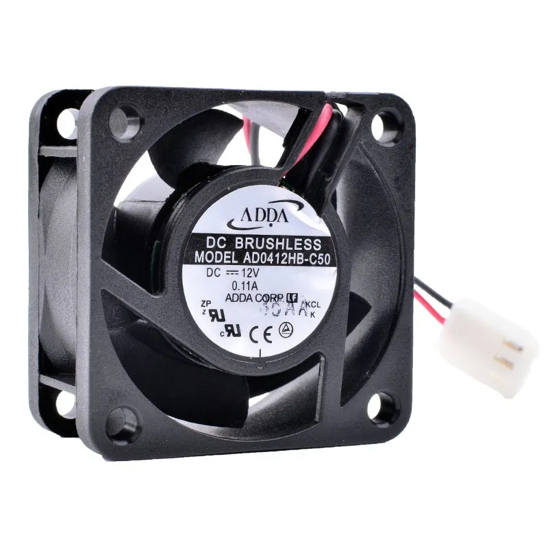 ADDA AD0412HB-C50 12V 0.11A Double ball silent cooling fan ADDA AD0412HB-C50 12V 0.11A Double ball silent cooling fan
