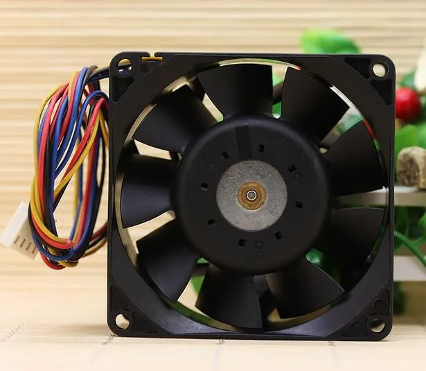 AVC 2B08038B48U DC48V 0.58A 8cm 4-line PWM dual ball cooling fan AVC 2B08038B48U DC48V 0.58A 8cm 4-line PWM dual ball cooling fan