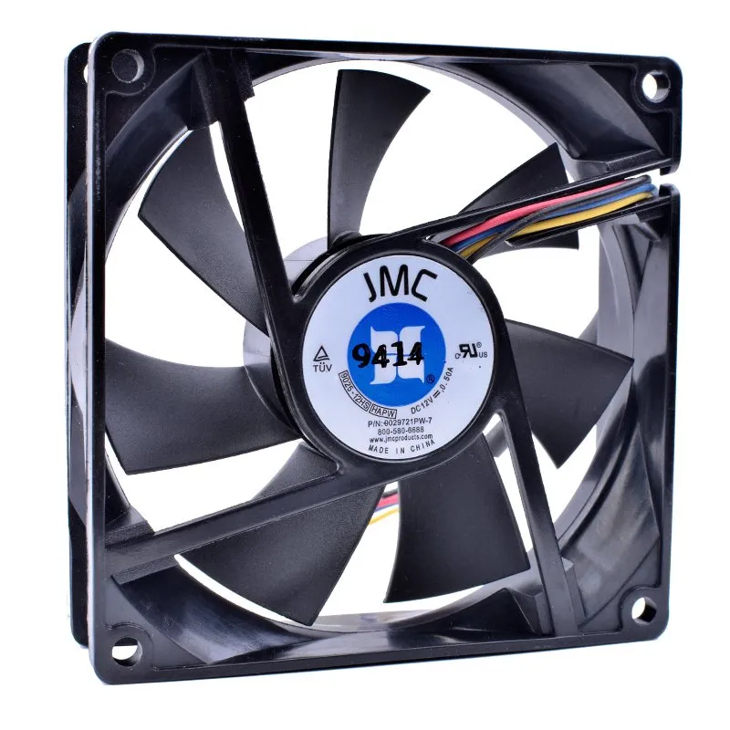 JMC 9025-12HS HAPW 12V 0.50A 4-pin pwm cpu cooling fans JMC 9025-12HS HAPW 12V 0.50A 4-pin pwm cpu cooling fans