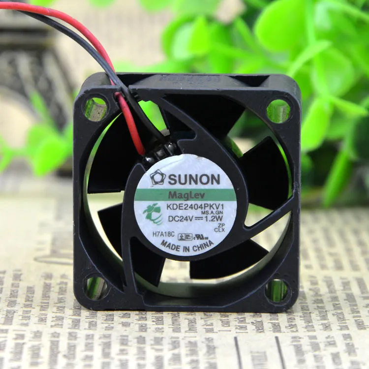 SUNON maglev KDE2404PKV1 4CM 24V 1.2W power supply axial cooling fan SUNON maglev KDE2404PKV1 4CM 24V 1.2W power supply axial cooling fan