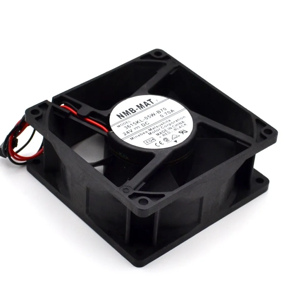NMB 3615KL-05W-B70 24V 0.7A 9cm ABB inverter fan NMB 3615KL-05W-B70 24V 0.7A 9cm ABB inverter fan