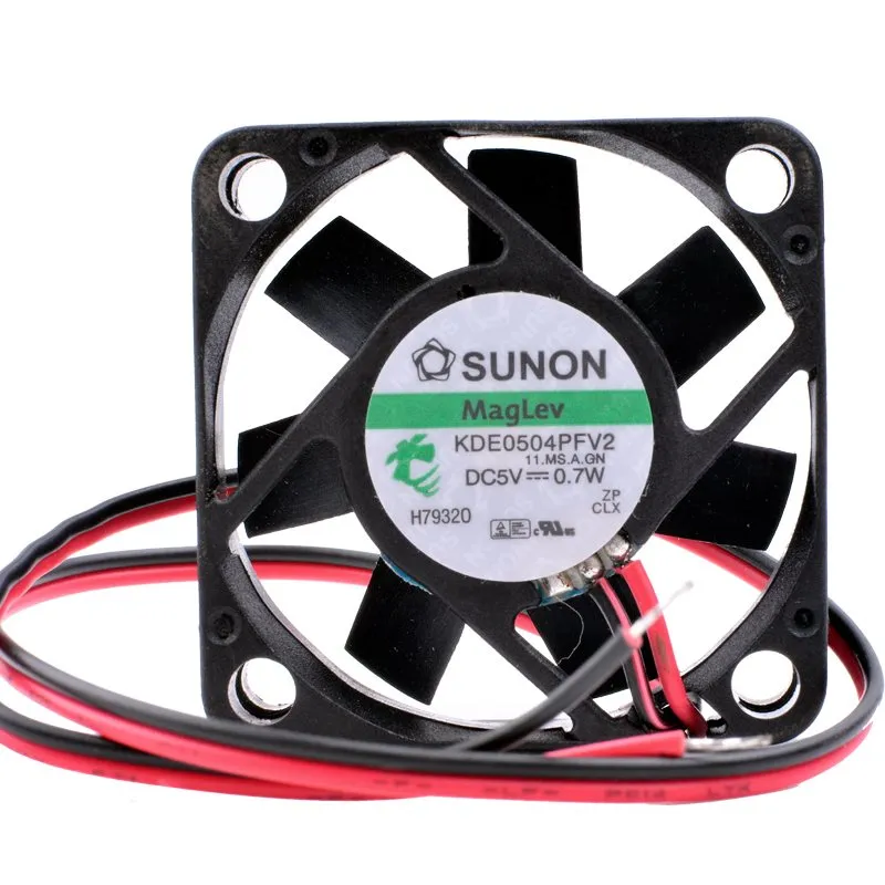 SUNON KDE0405PFV2 DC 5V 0.7W bearing router TV box cooling fan SUNON KDE0405PFV2 DC 5V 0.7W bearing router TV box cooling fan