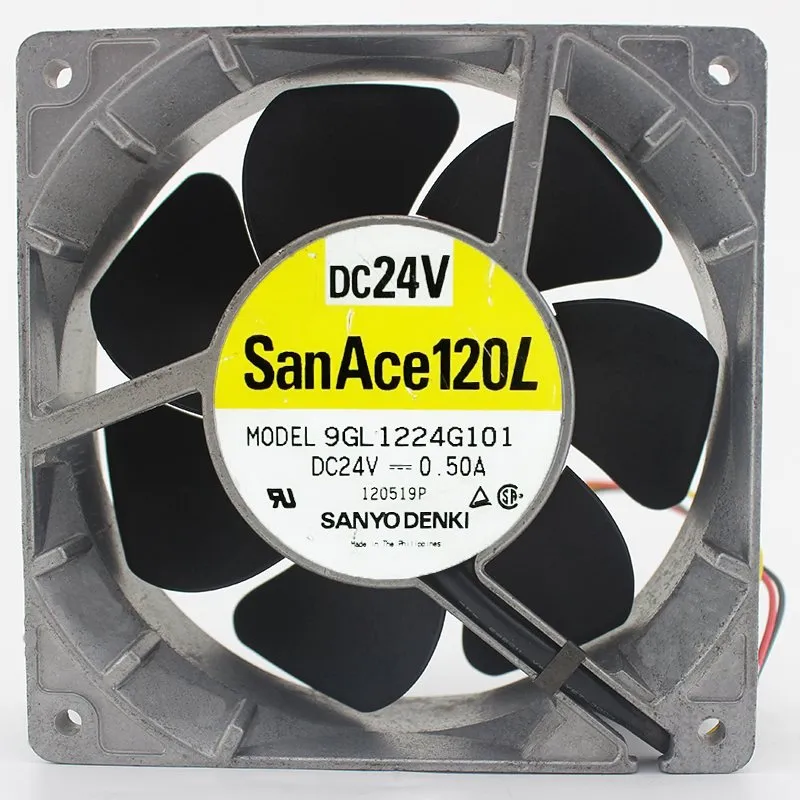 Sanyo 9GL1224G101 24V 0.5A 12cm cooling fan Sanyo 9GL1224G101 24V 0.5A 12cm cooling fan