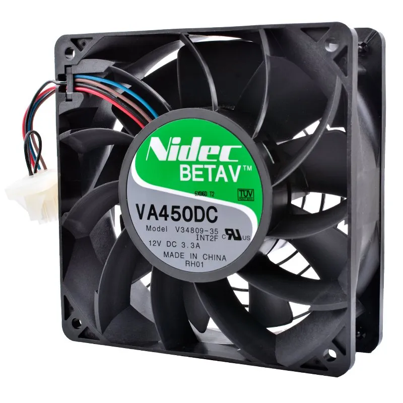 Nidec V34809-35 DC 12V 3.3A High-speed industrial cooling fan Nidec V34809-35 DC 12V 3.3A High-speed industrial cooling fan