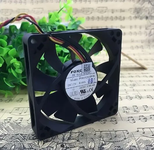 PV801512MSPF0A 12V 0.40A 8015 8cm 3line large air volume fan PV801512MSPF0A 12V 0.40A 8015 8cm 3line large air volume fan