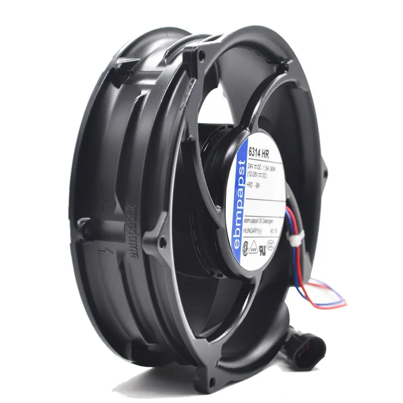Ebmpapst 6314HR 24V ABB inverter axial cooling fan Ebmpapst 6314HR 24V ABB inverter axial cooling fan