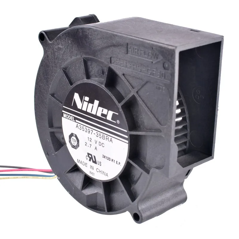Nidec A35397-35BRA 12V 2.70A Centrifugal turbine blower Nidec A35397-35BRA 12V 2.70A Centrifugal turbine blower