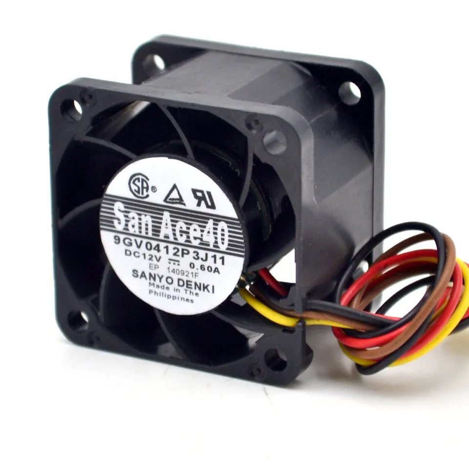 Sanyo 9GV0412P3J11 0.60A Gale PWM speed control air volume fan Sanyo 9GV0412P3J11 0.60A Gale PWM speed control air volume fan