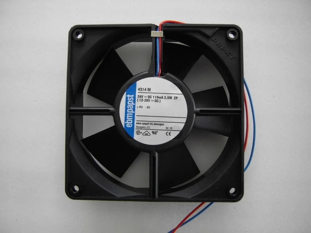 ebmpapst 4314M 1 * 32MM DC24V 0.11A cooling fan ebmpapst 4314M 1 * 32MM DC24V 0.11A cooling fan