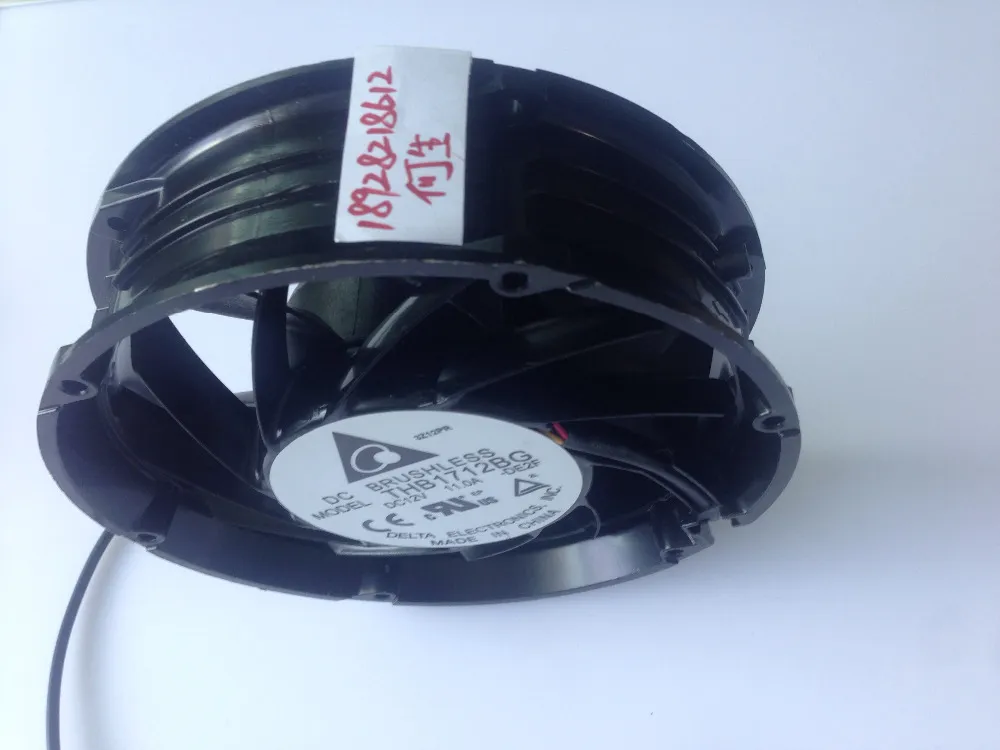 Delta THB1712BG 12V 11A 172*172*51mm Extra Large Current Full Circle Fan Delta THB1712BG 12V 11A 172*172*51mm Extra Large Current Full Circle Fan