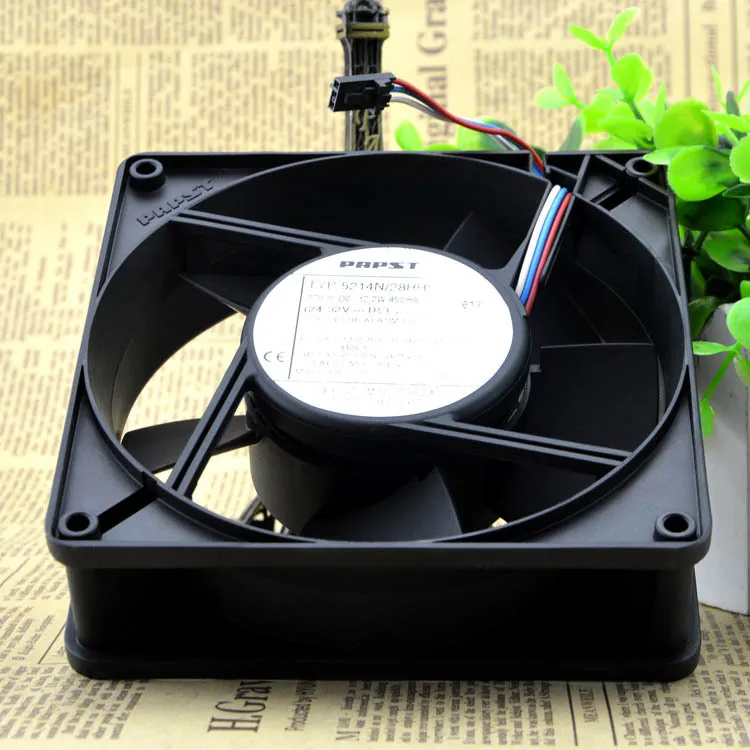 PAPST TYP 5214N/28HHI 27V 12.2W 450mA 127mm axial fan PAPST TYP 5214N/28HHI 27V 12.2W 450mA 127mm axial fan
