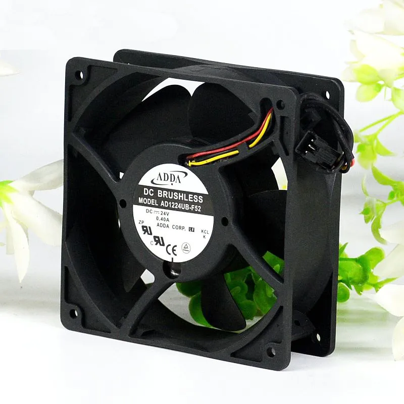 ADDA AD1224UB-F52 DC24V 0.2A DC industrial Cooling Fan ADDA AD1224UB-F52 DC24V 0.2A DC industrial Cooling Fan