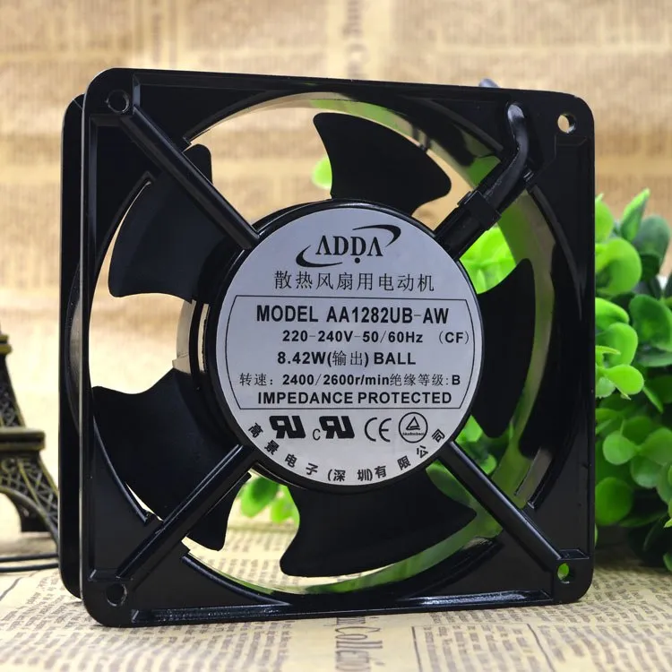 ADDA AA1282UB-AW 12CM AC220V cooling fan ADDA AA1282UB-AW 12CM AC220V cooling fan