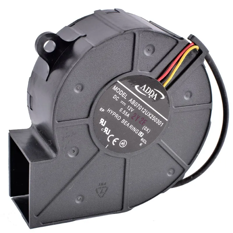 ADDA AB07012UX250301 DC12V 0.55A Centrifugal turbine fan ADDA AB07012UX250301 DC12V 0.55A Centrifugal turbine fan