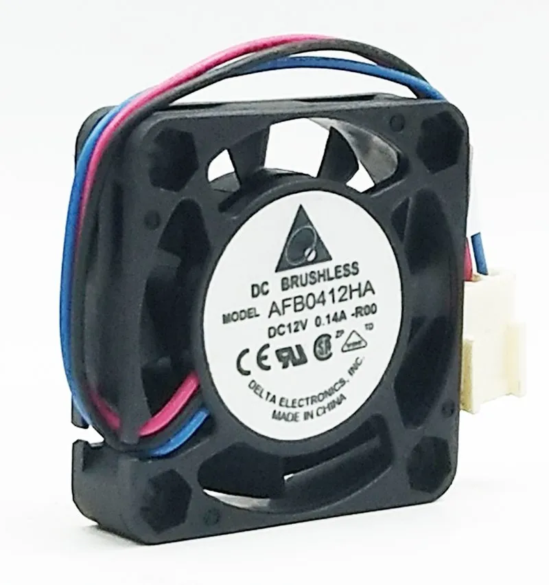 Delta AFB0412HA 4cm DC12V 0.14A Mini Micro Axial Cooling Fan Delta AFB0412HA 4cm DC12V 0.14A Mini Micro Axial Cooling Fan