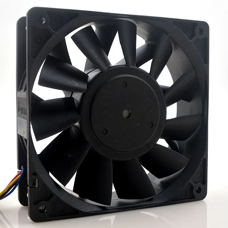 Delta PFC1224DE 24V 2.40A 12CM 4-wire inverter cooling fan Delta PFC1224DE 24V 2.40A 12CM 4-wire inverter cooling fan