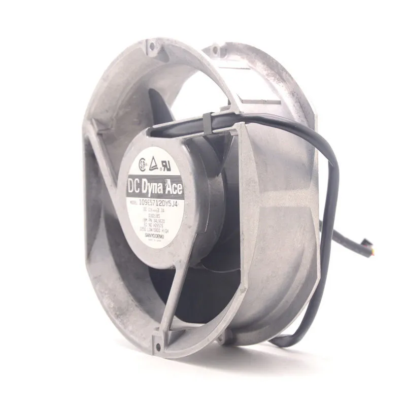Sanyo 109E5712DY5J4 12V 2.3A metal frame Cooling fan Sanyo 109E5712DY5J4 12V 2.3A metal frame Cooling fan
