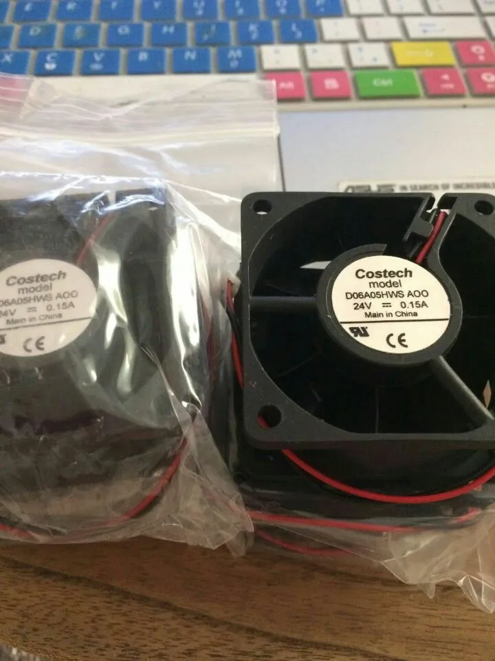 COSTECH D06A05HWS A00 6CM DC24V 0.15A inverter fan COSTECH D06A05HWS A00 6CM DC24V 0.15A inverter fan