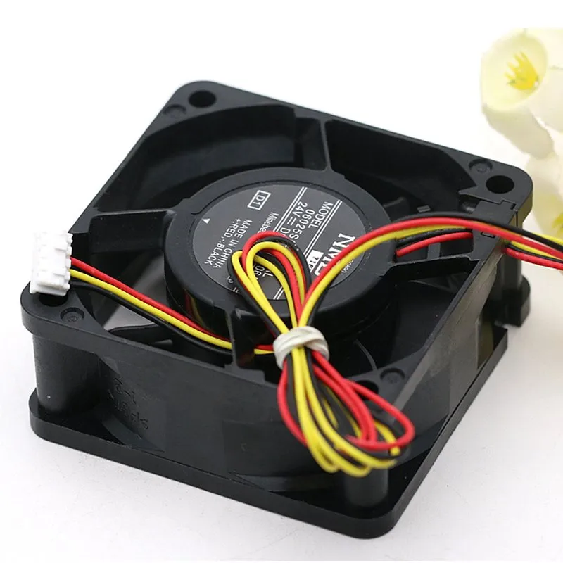NMB 06025SS-24K-AL DC24V 0.06A 4000RPM cooling fan NMB 06025SS-24K-AL DC24V 0.06A 4000RPM cooling fan