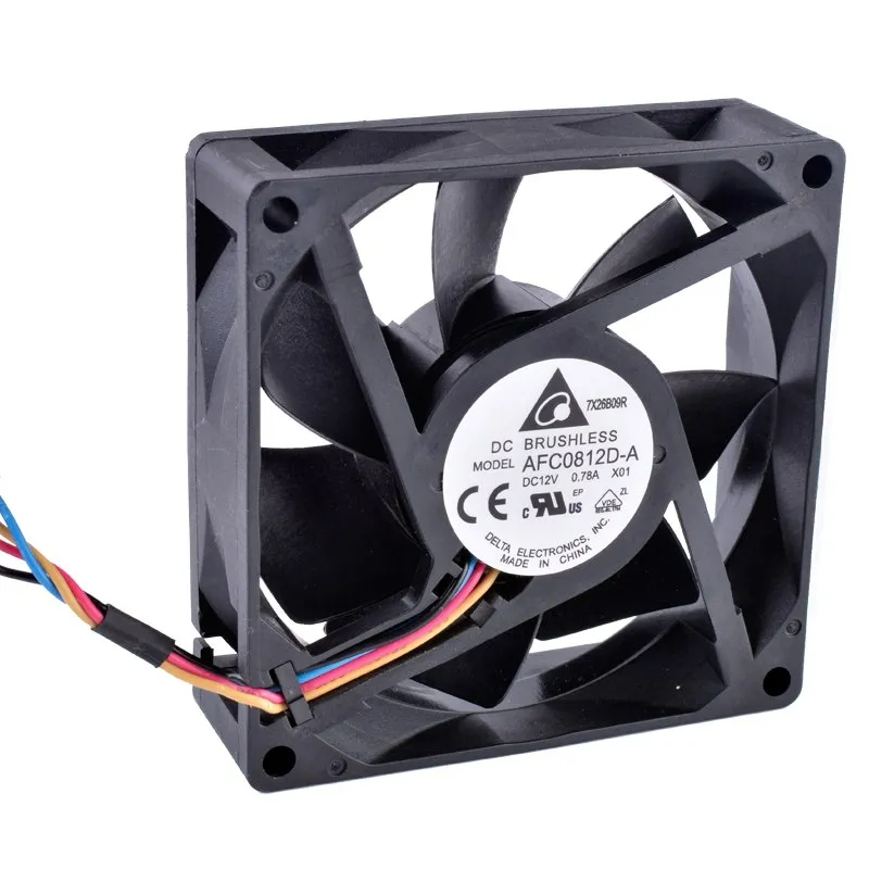 DELTA AFC0812D-A 12V 0.78A DC BRUSHLESS cooling fan DELTA AFC0812D-A 12V 0.78A DC BRUSHLESS cooling fan