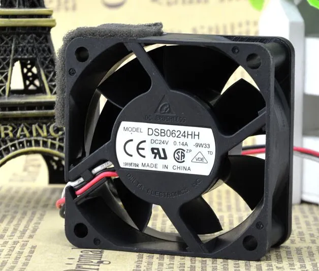 Delta DSB0624HH 24V 0.14A ultra quiet inverter industrial cooling fan Delta DSB0624HH 24V 0.14A ultra quiet inverter industrial cooling fan