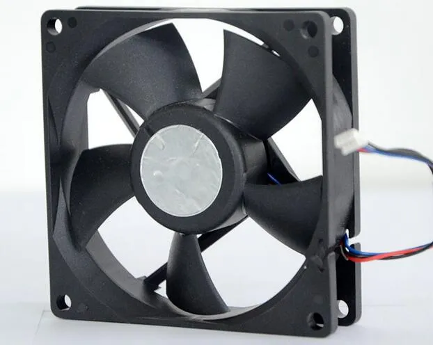 Delta AFB0812MD 80*80*20 DC 12V 0.2A three wire chassis power supply fan cooling device Delta AFB0812MD 80*80*20 DC 12V 0.2A three wire chassis power supply fan cooling device