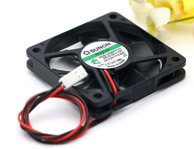 SUNON KDE1206PFV3 DC12V 0.6W 2-wire Cooling Fan SUNON KDE1206PFV3 DC12V 0.6W 2-wire Cooling Fan