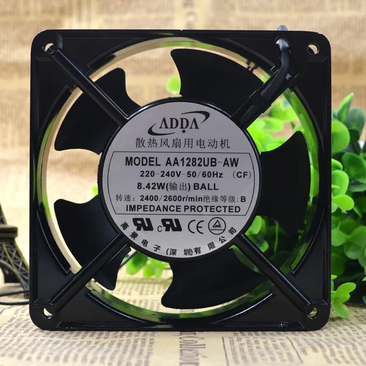 ADDA AA1282UB-AW 12CM AC220V cooling fan ADDA AA1282UB-AW 12CM AC220V cooling fan
