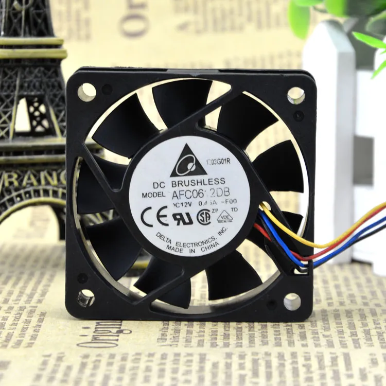 Delta AFC0612DB-F00 home furnishings 12v DC axial cooling fan Delta AFC0612DB-F00 home furnishings 12v DC axial cooling fan