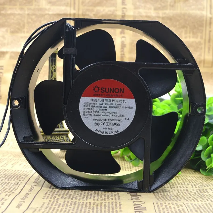 SUNON A2175-HBL 220V 0.11A axial industiral cooling fan SUNON A2175-HBL 220V 0.11A axial industiral cooling fan