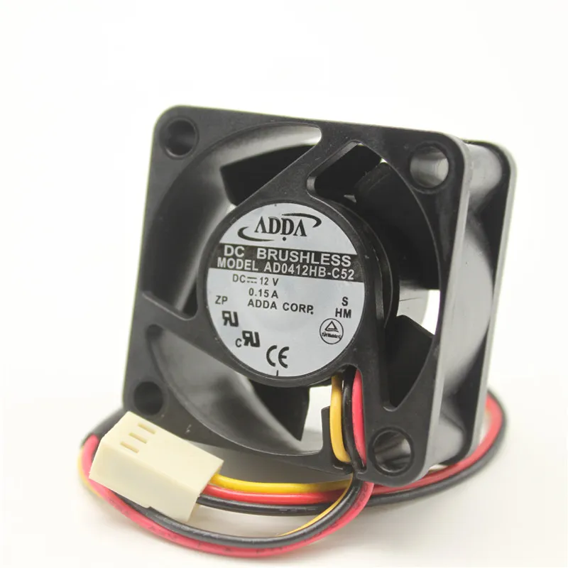 Adda AD0412HB-C52 DC12V 0.15A Inverter Server Double Ball 3-Wires Cooling fan Adda AD0412HB-C52 DC12V 0.15A Inverter Server Double Ball 3-Wires Cooling fan