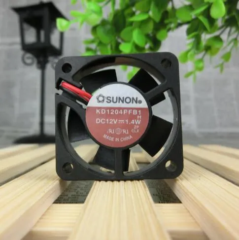 SUNON KD14PFB1 4cm DC12V1.4W 40*40*10mm 2-wire large wind cooling fan SUNON KD14PFB1 4cm DC12V1.4W 40*40*10mm 2-wire large wind cooling fan