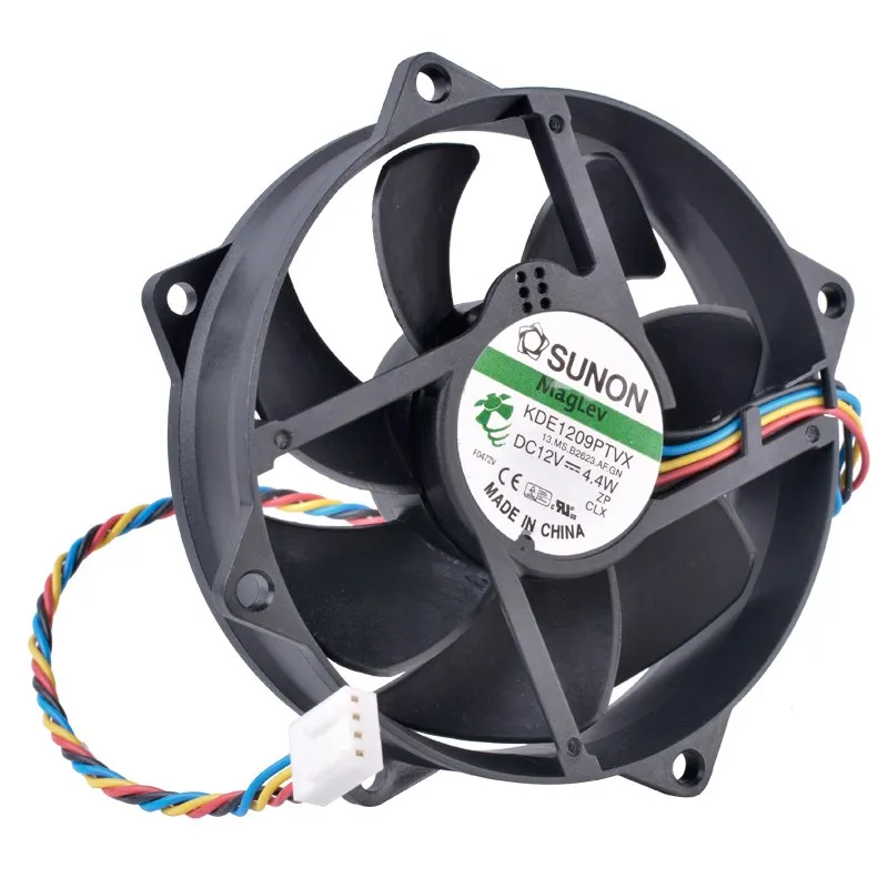 SUNON KDE19PTVX DC12V 4.4W CPU 4pin PWM cooling fan SUNON KDE19PTVX DC12V 4.4W CPU 4pin PWM cooling fan