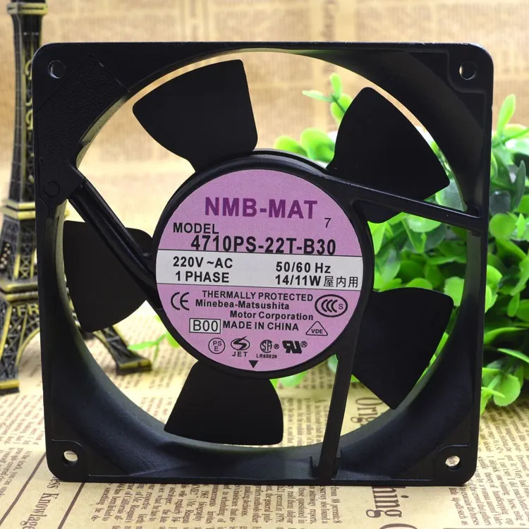 NMB-MAT 4710PS-22T-B30 AC220V 14/11W fan NMB-MAT 4710PS-22T-B30 AC220V 14/11W fan