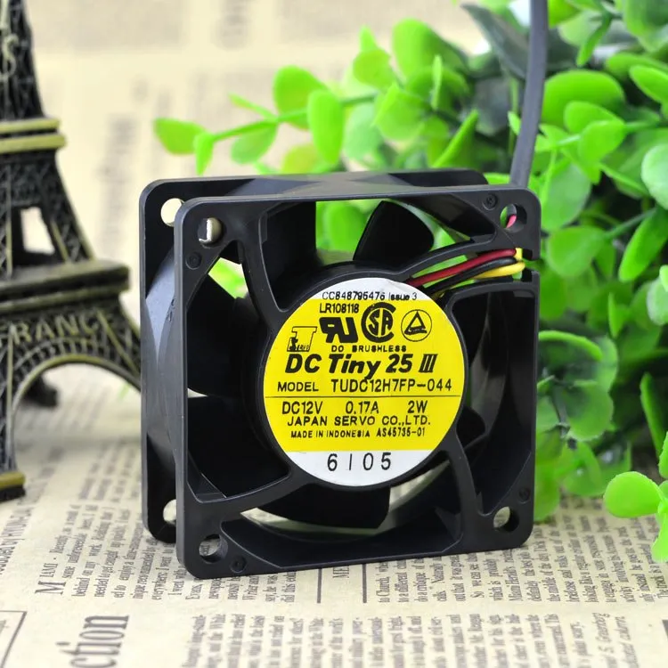 SERVO TUDC12H7FP-044 0.17A double ball bearing cooling fan SERVO TUDC12H7FP-044 0.17A double ball bearing cooling fan
