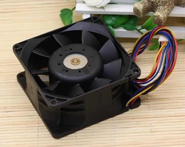 AVC 2B08038B48U DC48V 0.58A 8cm 4-line PWM dual ball cooling fan AVC 2B08038B48U DC48V 0.58A 8cm 4-line PWM dual ball cooling fan