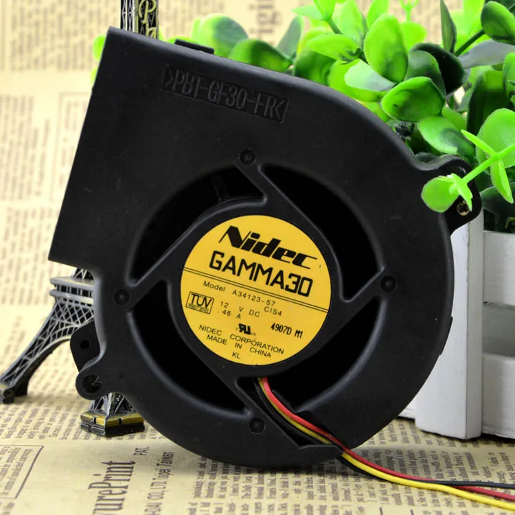 Nidec A34123-57 12V DC 0.46A cooling fan Nidec A34123-57 12V DC 0.46A cooling fan