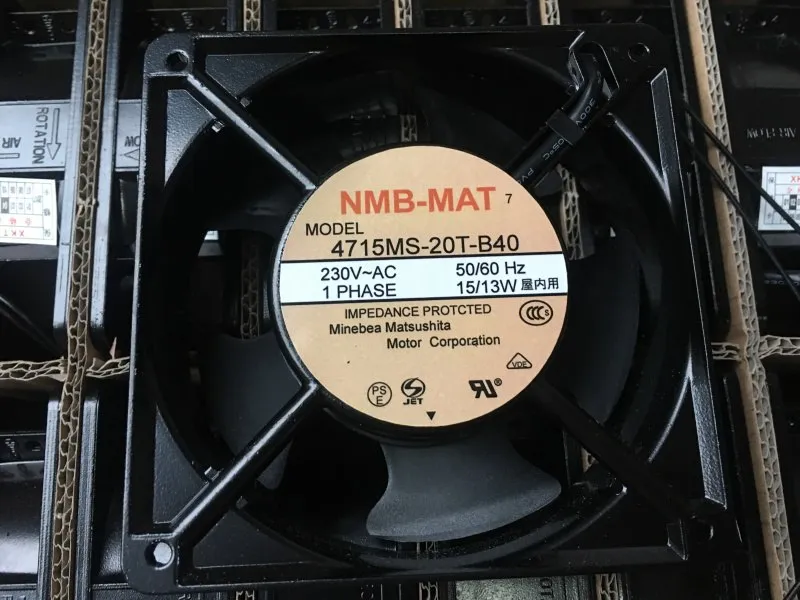 NMB-MAT 4715MS-T-B40 12CM 15/13W cooling fan NMB-MAT 4715MS-T-B40 12CM 15/13W cooling fan