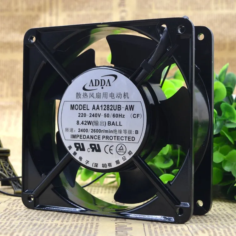 ADDA AA1282UB-AW 12CM AC220V cooling fan ADDA AA1282UB-AW 12CM AC220V cooling fan