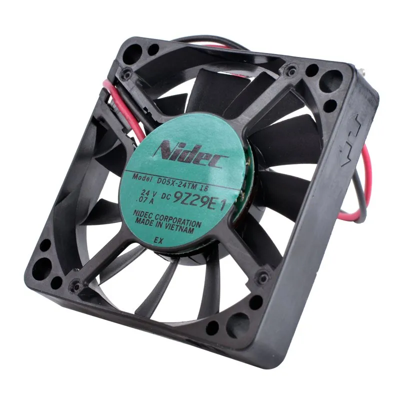 Nidec D05X-24TM 50x50x10mm 24V 0.07A Inverter industrial cooling fan Nidec D05X-24TM 50x50x10mm 24V 0.07A Inverter industrial cooling fan