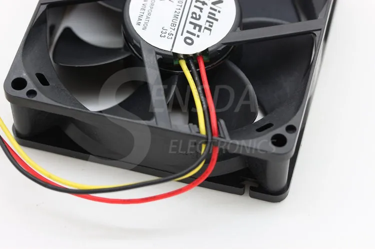 NIDEC U80T12MUB7-53 80mm DC12V 0.19A server inverter axial cooling fans NIDEC U80T12MUB7-53 80mm DC12V 0.19A server inverter axial cooling fans